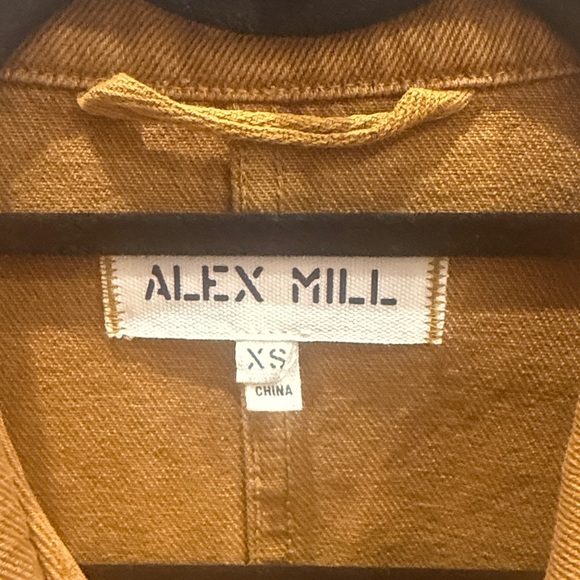 Alex Mill Britt Work Jacket in Recycled Denim XS - Picture 4 of 5
